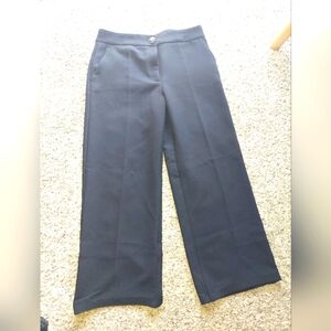 Mango high waist palazzo pant